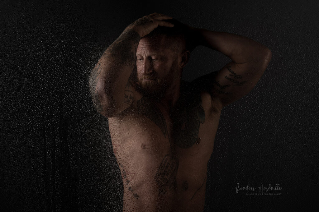 Male boudoir photography shows that vulnerability and sensuality are not exclusive to one gender. 