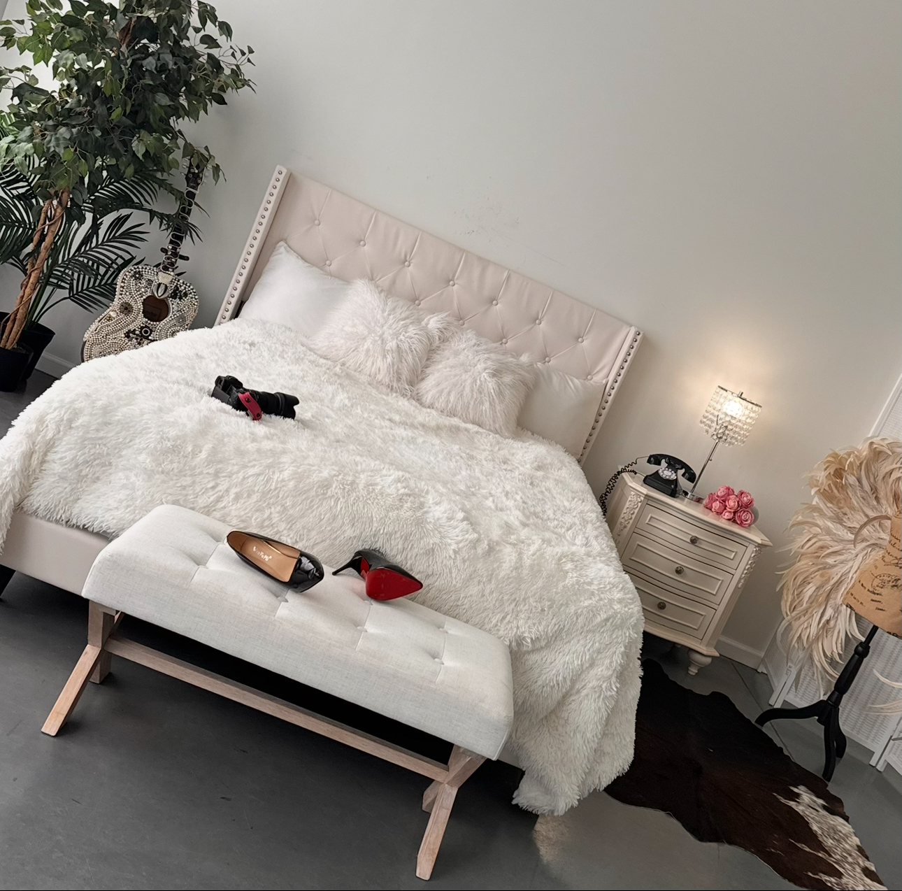 Boudoir Nashville's bed